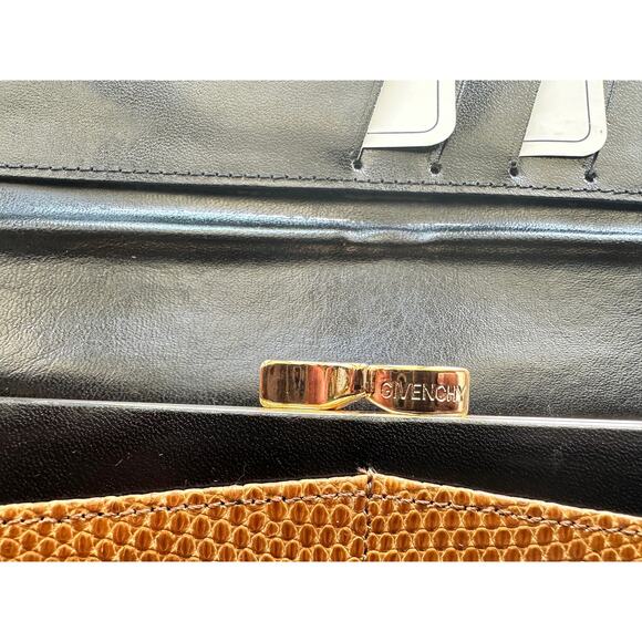 Authentic Givenchy Leather Long Wallet with Chain - Picture 10 of 16
